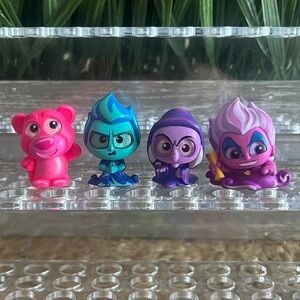 Disney Doorables Neon Pop Ursula Lotso Hades & Old Hag